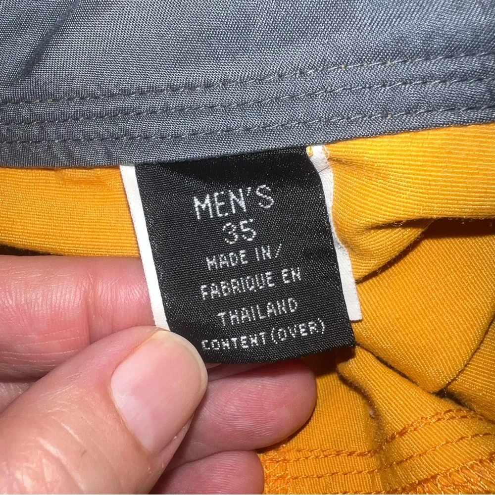 Rare Patagonia Vintage Yellow Orange Board Shorts Swim Trunks Board Short Sz 35